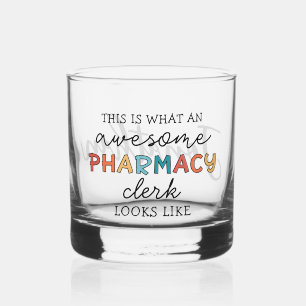 Verre À Whisky Commis Pharmacie Personnalisé Awesome Drôle
