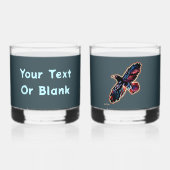 Verre À Whisky Corbeau Iridescendant (Verso)