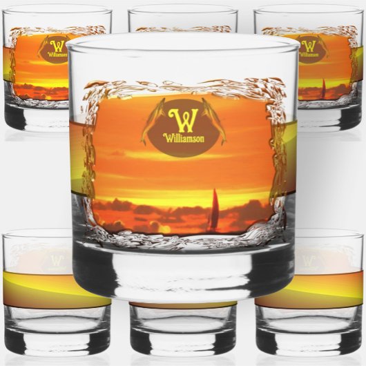 Verre À Whisky Coucher de soleil 1300