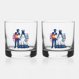 Verre À Whisky Couple du Colorado