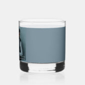 Verre À Whisky Courrier simple avec photo en gras (Gauche)