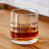 Verre À Whisky Créez votre propre devis