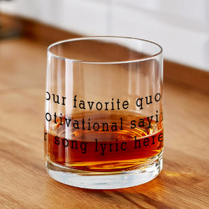 Verre À Whisky Créez votre propre devis