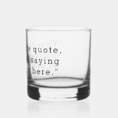 Verre À Whisky Créez votre propre devis (Verso)