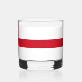 Verre À Whisky Croix de St George ~ Drapeau d'Angleterre (Gauche)