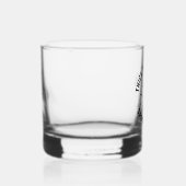 Verre À Whisky "Cuirs Épais Et Vibes Éffrayantes" (Droite)
