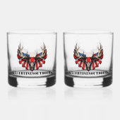 Verre À Whisky Custom patriotic Whiskey glass (Verso)