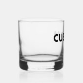 Verre À Whisky Custom Rocks Glass Blank Template - 12oz Whiskey (Droite)