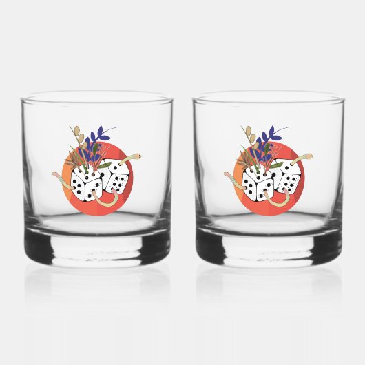 Verre À Whisky Dés dans un univers parallèle (Recto)