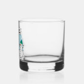 Verre À Whisky Dessin amusant de Snowman (Gauche)