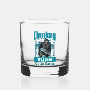 Verre À Whisky Développeur Full-Stack de type singe, code s'exécu