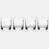 Verre À Whisky Doubles pour la vie Tennis Mariage (Droite)