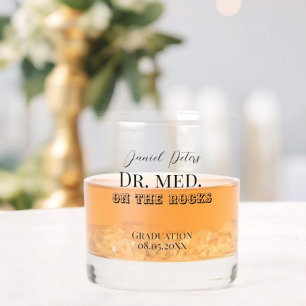 Verre À Whisky Dr. med Doktor Abschluss geschenk whiskey glas