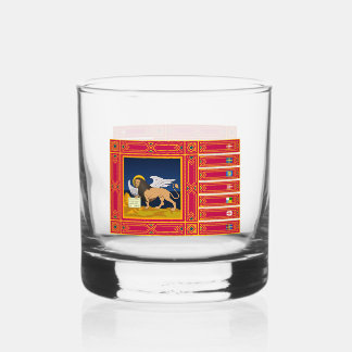 Verre À Whisky Drapeau de la Vénétie (région italienne)