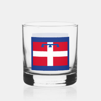 Verre À Whisky Drapeau de Piémont (région italienne)