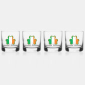 Verre À Whisky Drapeau irlandais (Dos)