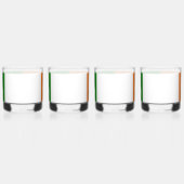Verre À Whisky Drapeau irlandais total (Gauche)