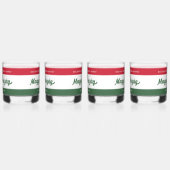 Verre À Whisky Drapeau national de la fête de l'indépendance de l (Gauche)