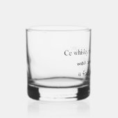 Verre À Whisky Drinkware Set (Droite)
