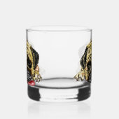 Verre À Whisky Drôle chien Carlin (Droite)
