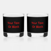 Verre À Whisky Dualité de la vague de particules (Verso)