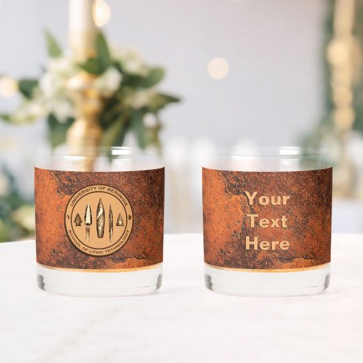 Verre À Whisky Ecole de Technologie Lithique de Beringia (Insitu (Mariage))