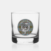 Verre À Whisky [EDIT] Clan Anderson Crest & Tartan (Recto)