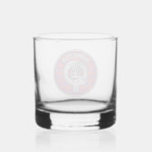 Verre À Whisky [EDIT] Clan Hamilton Crest & Tartan (Verso)