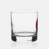 Verre À Whisky [EDIT] Clan Hamilton Crest & Tartan (Droite)