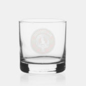 Verre À Whisky [EDIT] Clan MacGregor Crest & Tartan (Verso)