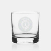Verre À Whisky [EDIT] Clan MacKay Crest & Tartan (Verso)
