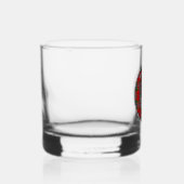 Verre À Whisky [EDIT] Clan MacLean Crest & Tartan (Droite)
