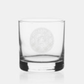 Verre À Whisky [EDIT] Clan MacPherson Crest & Tartan (Verso)