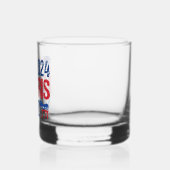 Verre À Whisky Élection démocrate d'âne de Harris Walz 2024 (Gauche)