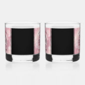 Verre À Whisky Élégant 5ème anniversaire Mariage de quartz Rose (Gauche)