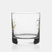Verre À Whisky Elegant Bride squad ajouter nom Mariage (Gauche)