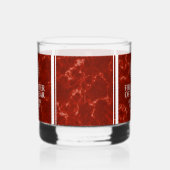 Verre À Whisky Elegant Firefighter of the Year Red Marble (Gauche)
