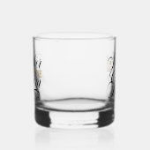 Verre À Whisky Élégante Mère du marié ajouter nom Mariage (Gauche)