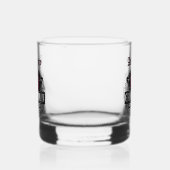 Verre À Whisky Élégants cuomsmen de Bowtie rouge et noir (Gauche)
