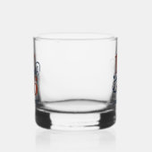 Verre À Whisky Emblème de script américain 1776 (Droite)