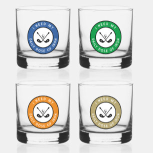 Verre À Whisky Ensemble-cadeau unique de golfeur mignon Humour fe