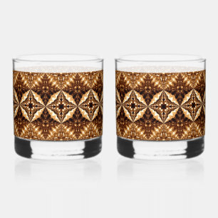 Verre À Whisky Ensemble de produits d'épicerie Deep Brown Stars