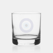 Verre À Whisky Evil Eye Blue Mati Greek Turkish Symbol Custom (Verso)