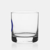 Verre À Whisky Evil Eye Blue Mati Greek Turkish Symbol Custom (Gauche)