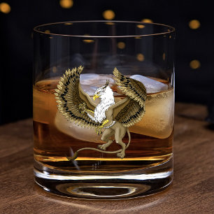 Verre À Whisky Fantaisie de Gryphe Griffin Mythologie
