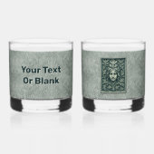 Verre À Whisky Femme verte - Pierre (Verso)