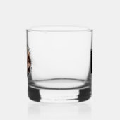 Verre À Whisky Fête des pères Monogramme personnalisée Cute minim (Gauche)