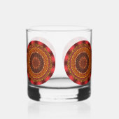 Verre À Whisky Fire Mandala (Gauche)