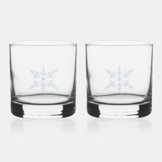 Verre À Whisky Flèche de neige (Recto)