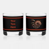 Verre À Whisky Fractal Firebird (Verso)